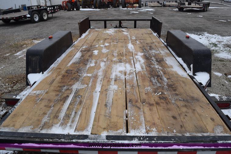 image for item E6226 1998 Homemade flatbed trailer