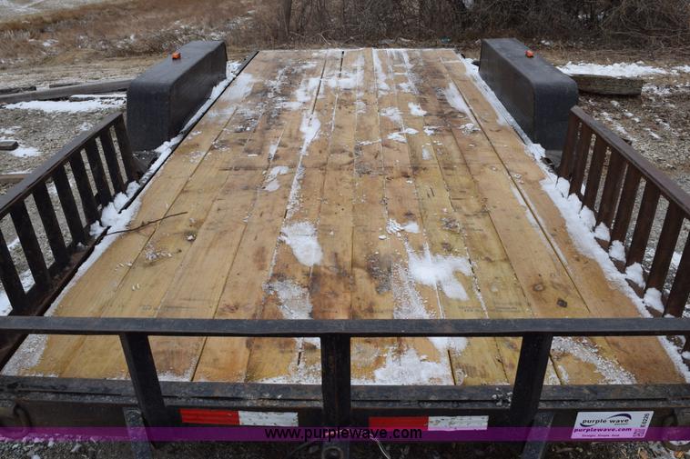 image for item E6226 1998 Homemade flatbed trailer