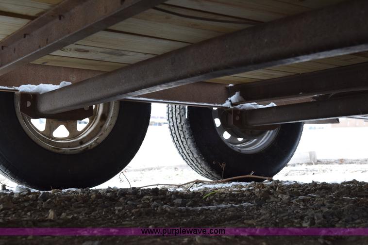 image for item E6226 1998 Homemade flatbed trailer