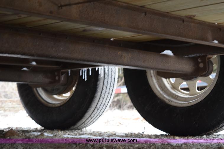 image for item E6226 1998 Homemade flatbed trailer