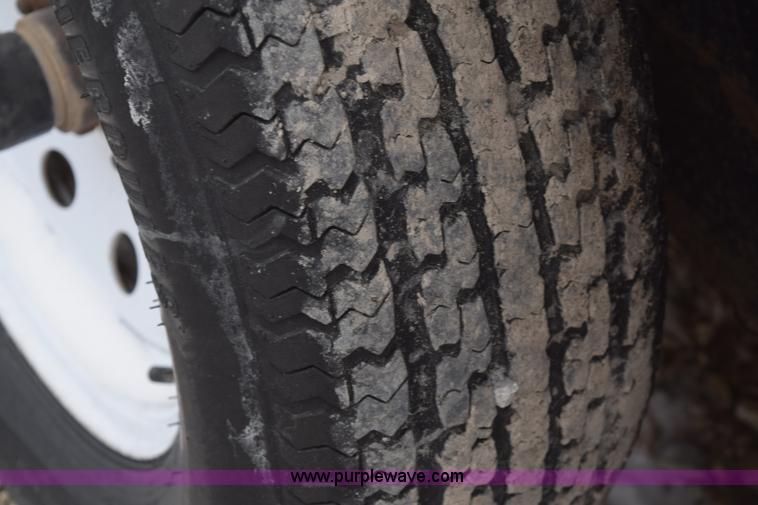 image for item E6226 1998 Homemade flatbed trailer