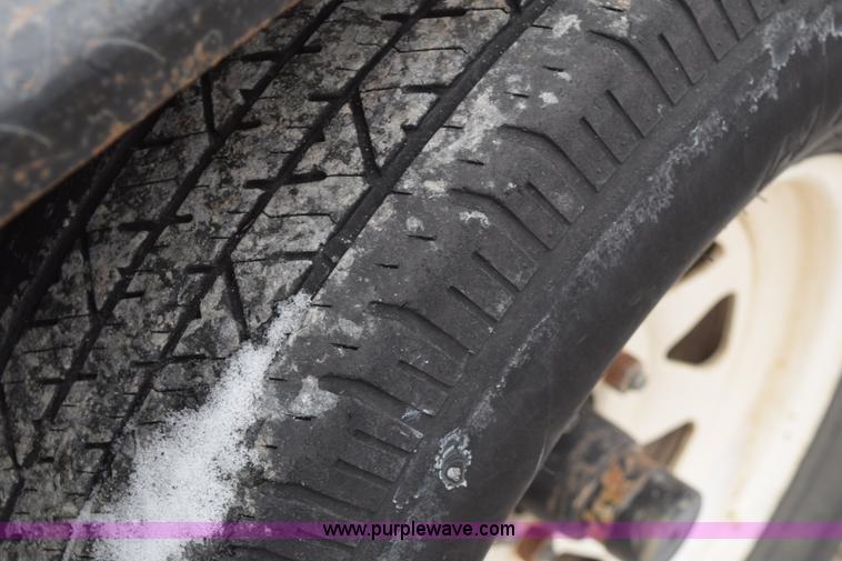 image for item E6226 1998 Homemade flatbed trailer