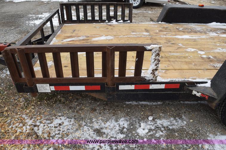 image for item E6226 1998 Homemade flatbed trailer