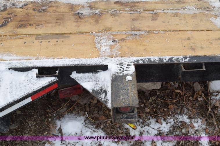 image for item E6226 1998 Homemade flatbed trailer