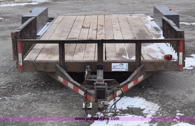 image for item E6227 1998 Homemade flatbed trailer