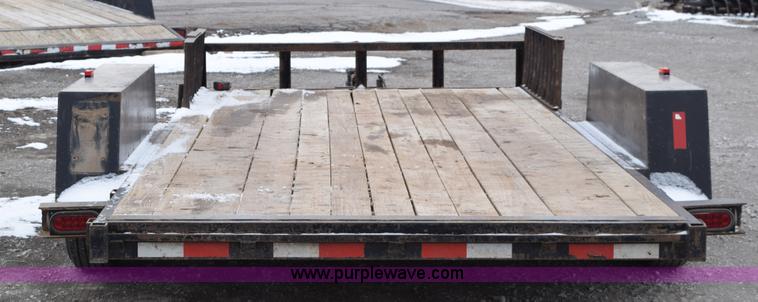 image for item E6227 1998 Homemade flatbed trailer