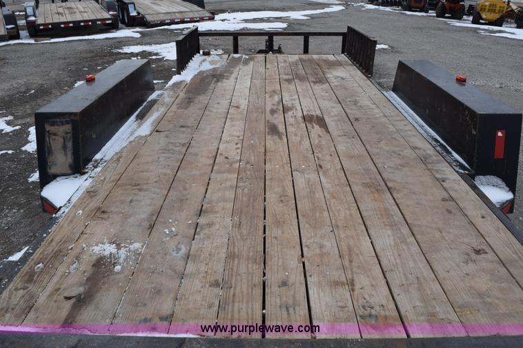 image for item E6227 1998 Homemade flatbed trailer