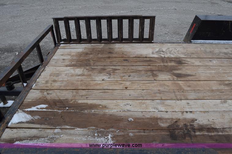 image for item E6227 1998 Homemade flatbed trailer