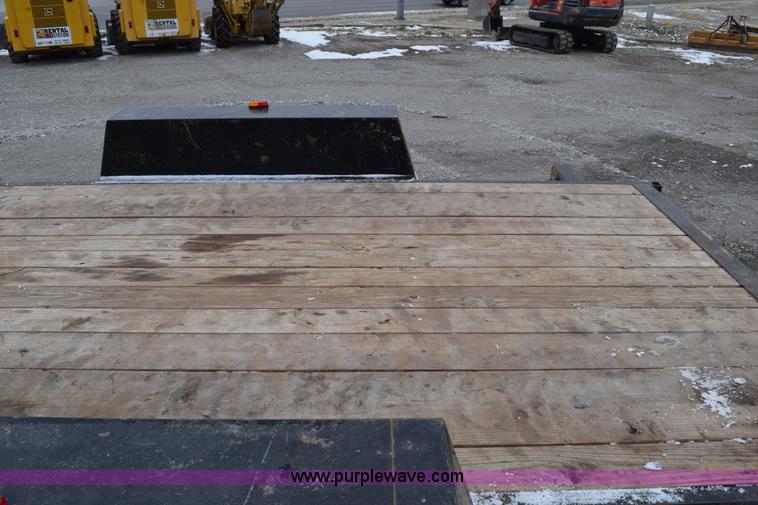 image for item E6227 1998 Homemade flatbed trailer