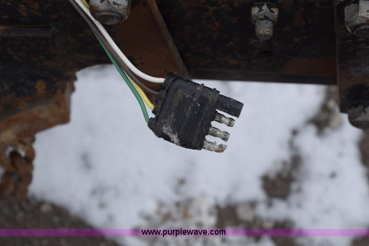 image for item E6227 1998 Homemade flatbed trailer