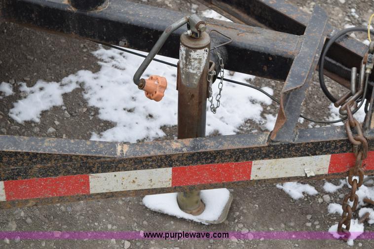 image for item E6227 1998 Homemade flatbed trailer