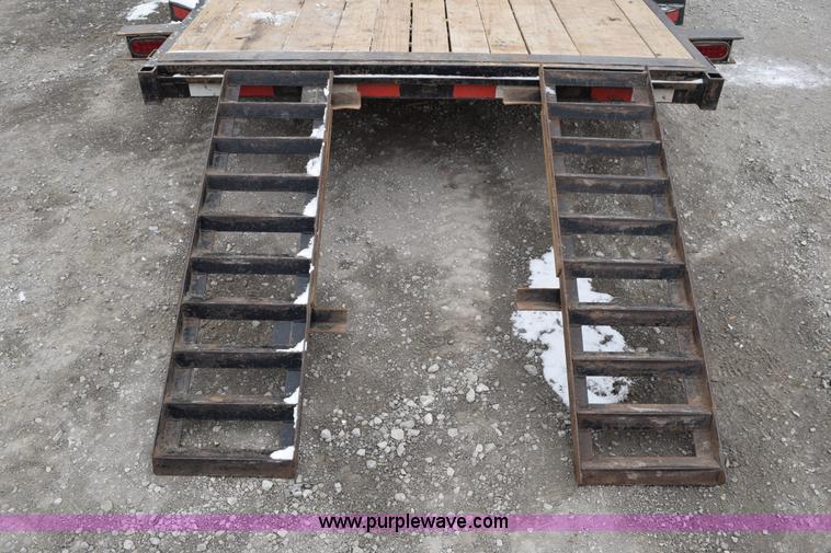 image for item E6227 1998 Homemade flatbed trailer