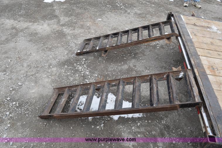 image for item E6227 1998 Homemade flatbed trailer