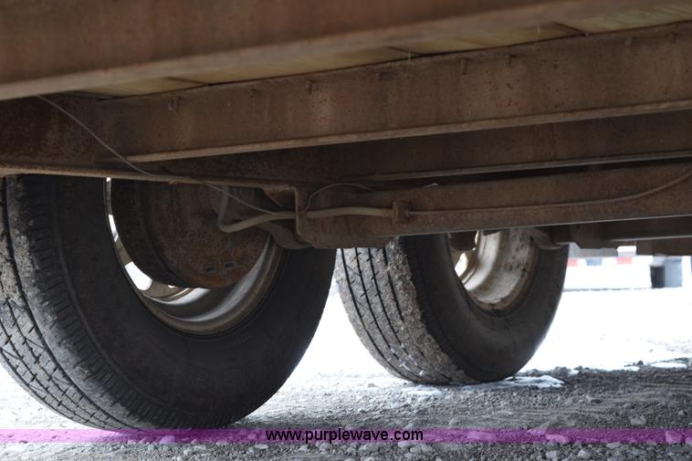 image for item E6227 1998 Homemade flatbed trailer