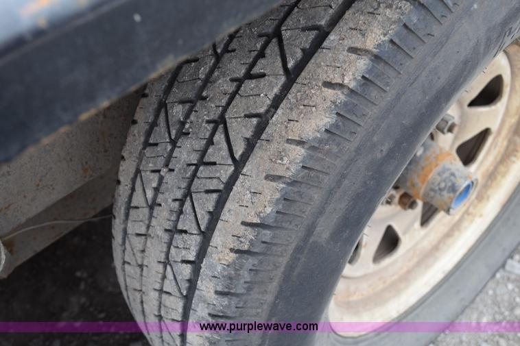 image for item E6227 1998 Homemade flatbed trailer