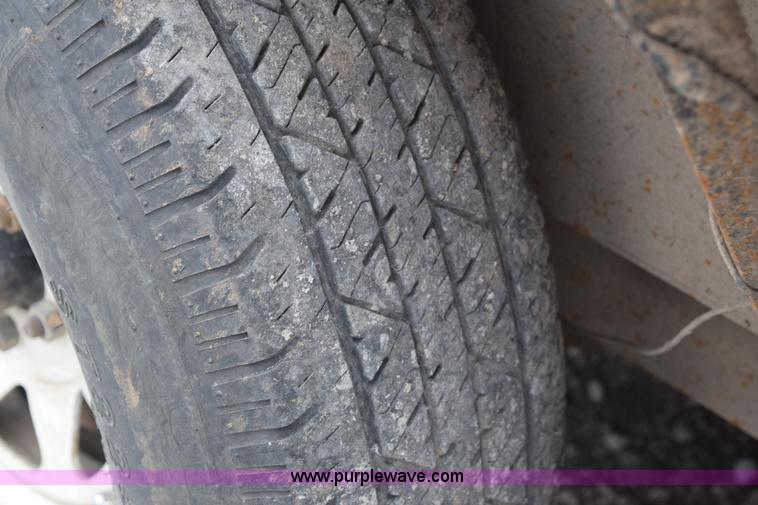 image for item E6227 1998 Homemade flatbed trailer