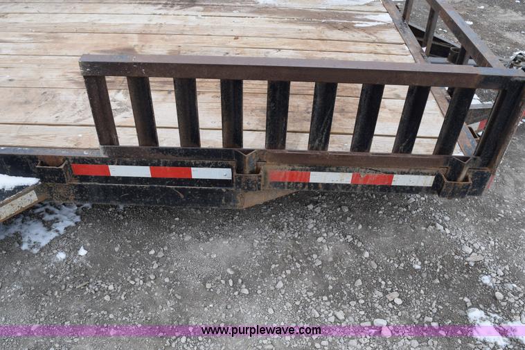 image for item E6227 1998 Homemade flatbed trailer