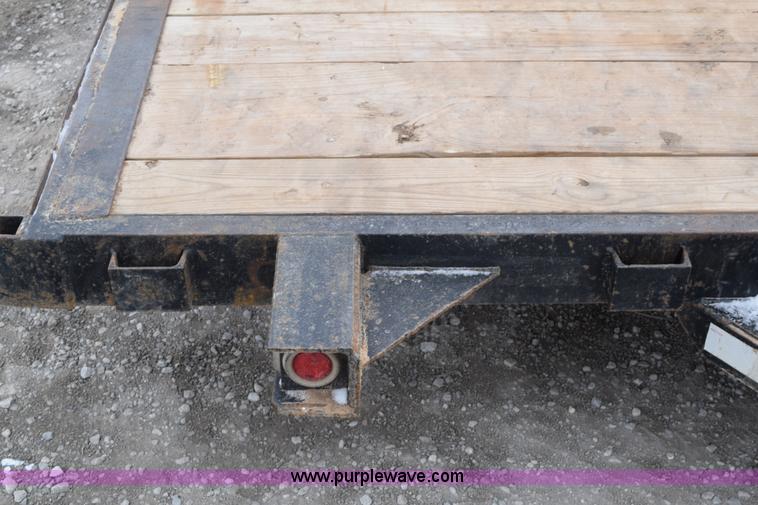 image for item E6227 1998 Homemade flatbed trailer