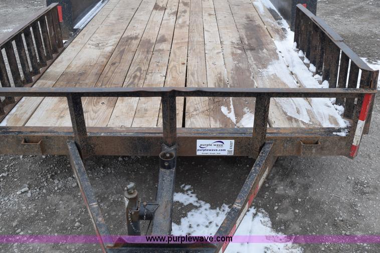 image for item E6227 1998 Homemade flatbed trailer