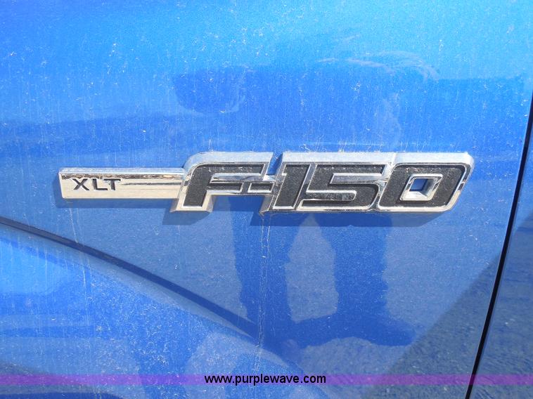 image for item E6309 2011 Ford F150 SuperCrew pickup truck