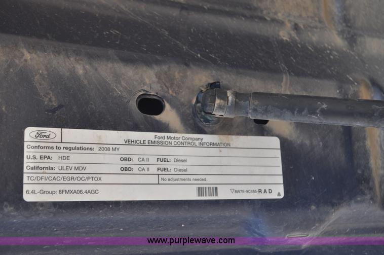 image for item F2305 2008 Ford F250 Super Duty XLT Crew Cab pickup truck