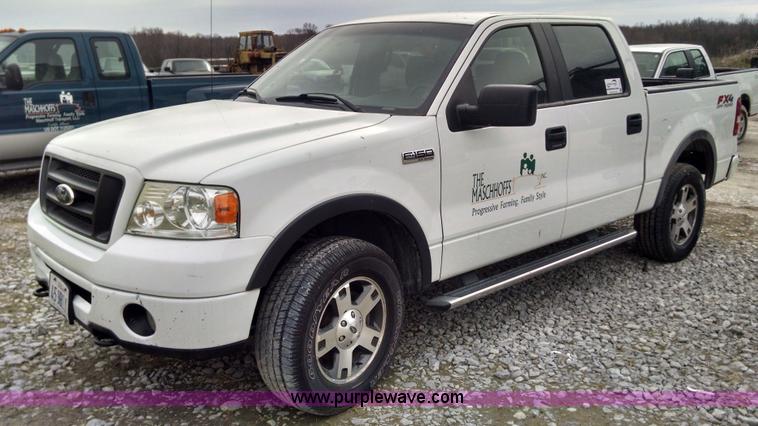 image for item F8427 2007 Ford F150 FX4 SuperCrew pickup truck