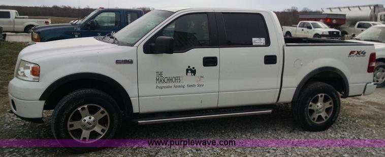 image for item F8427 2007 Ford F150 FX4 SuperCrew pickup truck