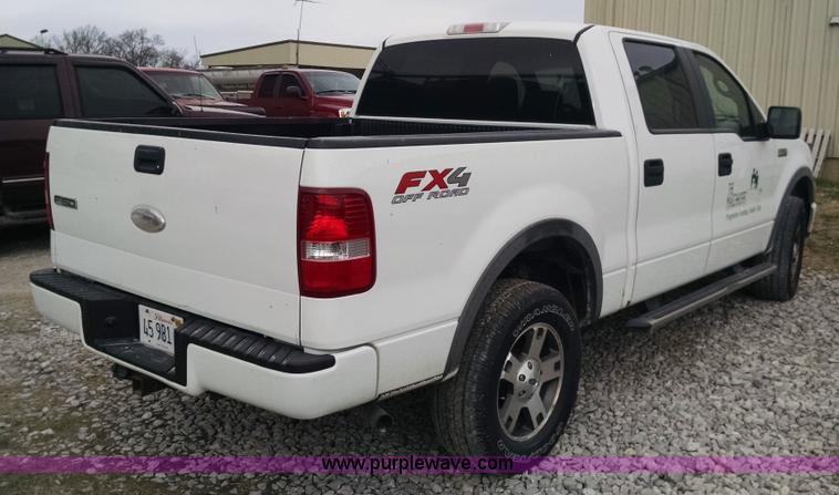 image for item F8427 2007 Ford F150 FX4 SuperCrew pickup truck