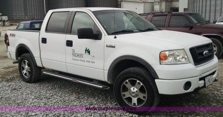 image for item F8427 2007 Ford F150 FX4 SuperCrew pickup truck