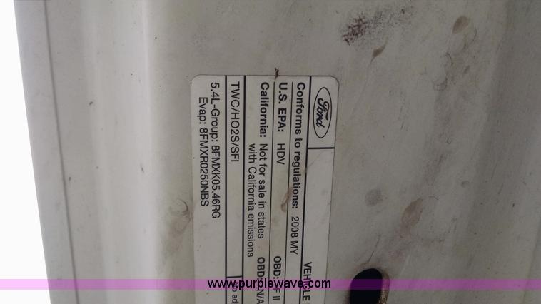 image for item F8429 2008 Ford F250 Super Duty XL SuperCab pickup truck