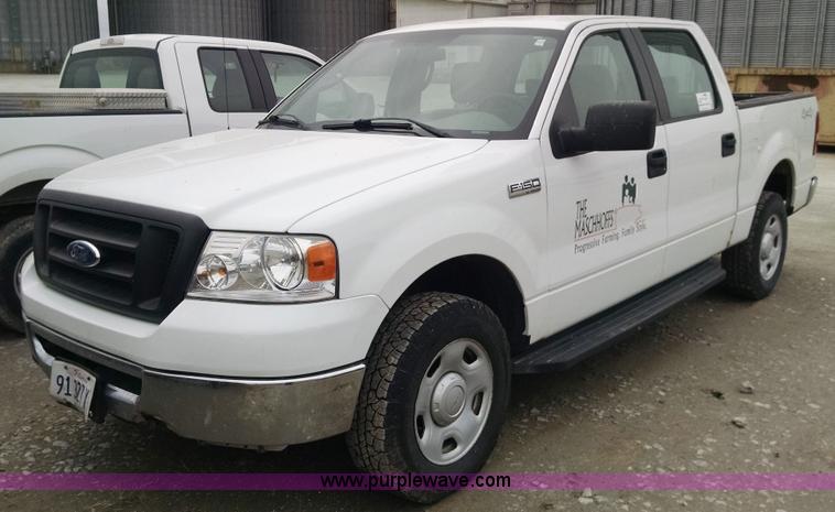 image for item F8434 2008 Ford F150 SuperCrew pickup truck