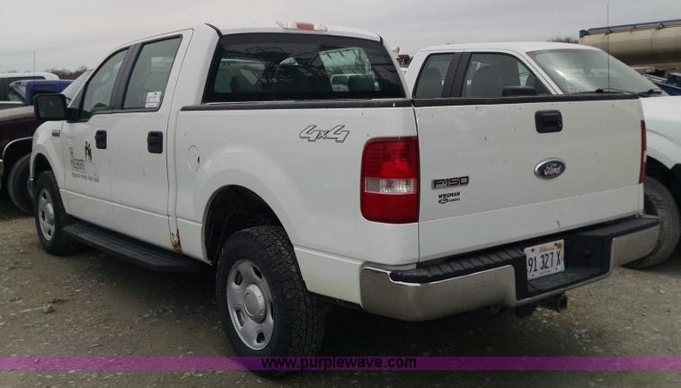 image for item F8434 2008 Ford F150 SuperCrew pickup truck