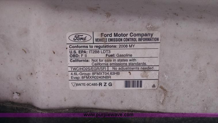 image for item F8434 2008 Ford F150 SuperCrew pickup truck