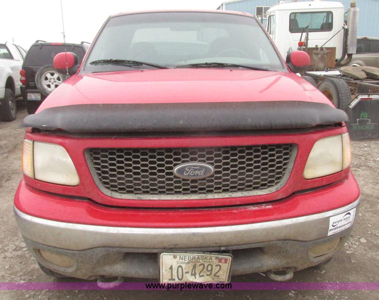 image for item H4705 2000 Ford F150 XLT SuperCab pickup truck