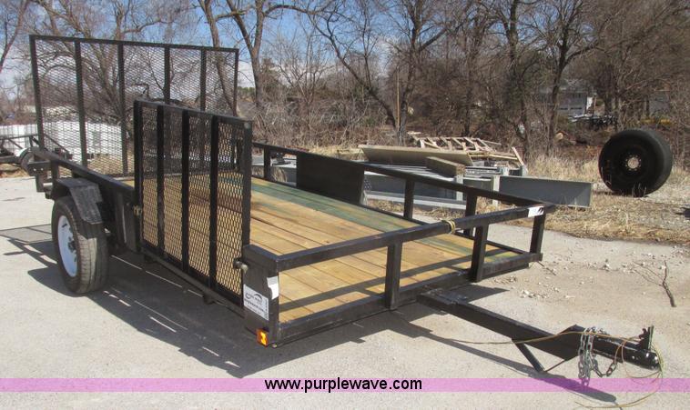 image for item H4707 2015 Topline JTW-12 utility trailer