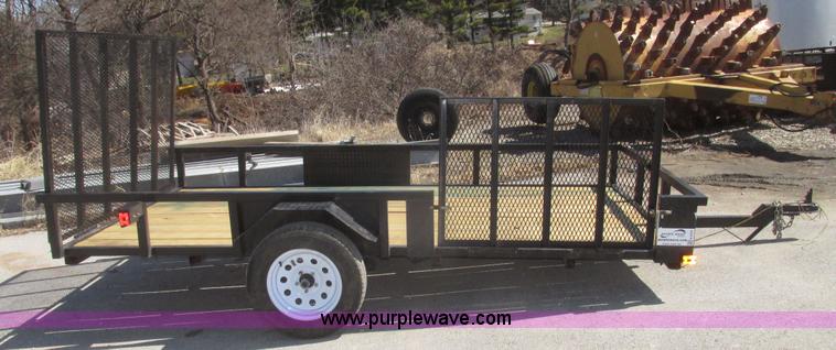 image for item H4707 2015 Topline JTW-12 utility trailer