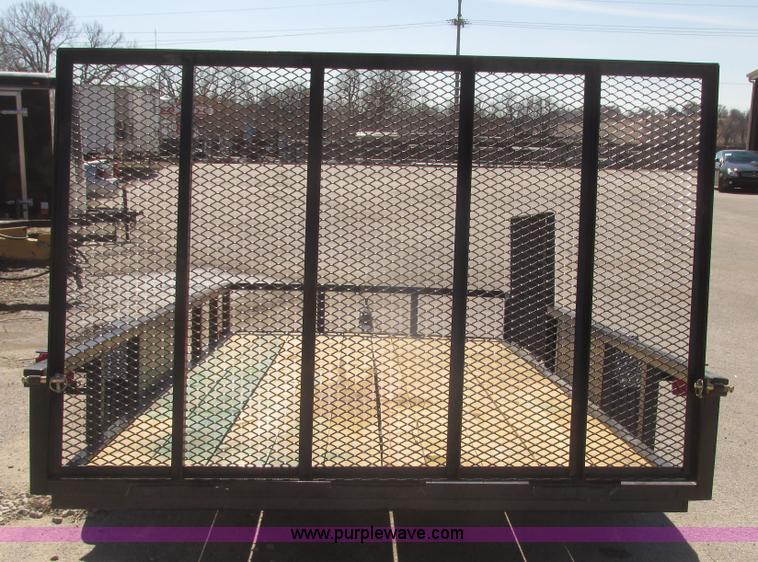 image for item H4707 2015 Topline JTW-12 utility trailer