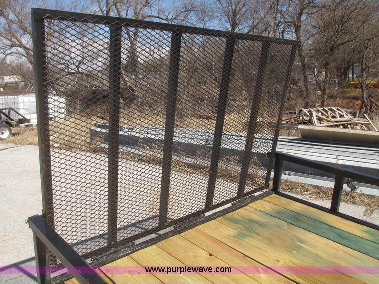 image for item H4707 2015 Topline JTW-12 utility trailer