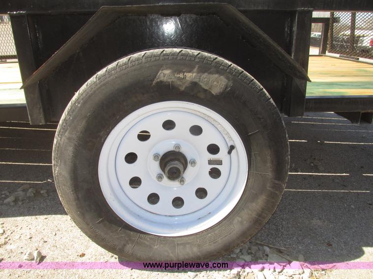 image for item H4707 2015 Topline JTW-12 utility trailer