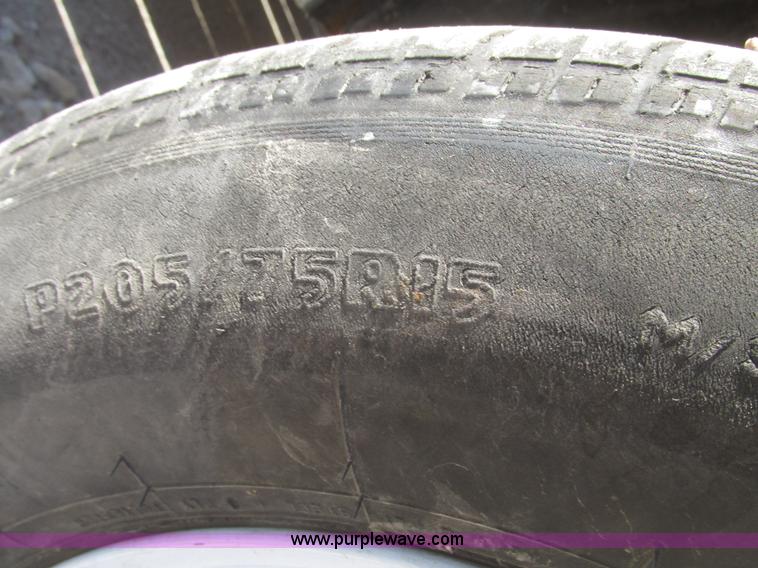 image for item H4707 2015 Topline JTW-12 utility trailer