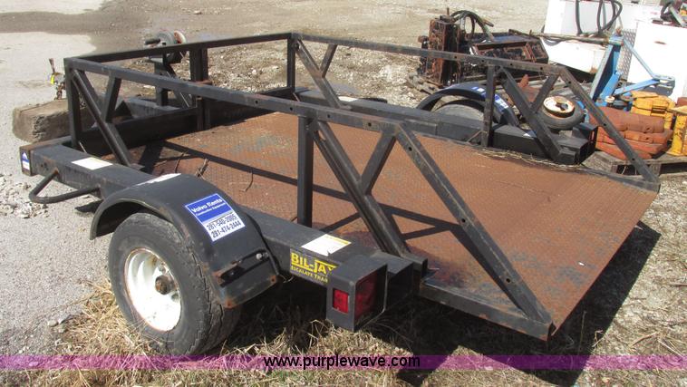 image for item H4708 2004 Bil-jax ET-2000 deck level ground loading trailer