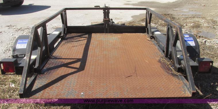 image for item H4708 2004 Bil-jax ET-2000 deck level ground loading trailer