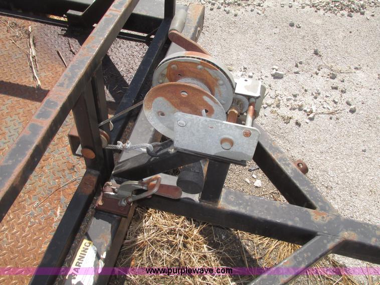 image for item H4708 2004 Bil-jax ET-2000 deck level ground loading trailer