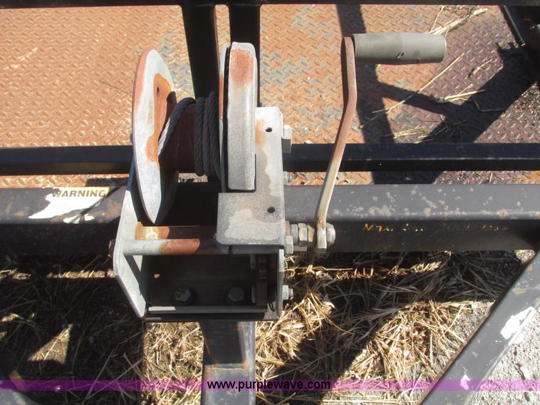 image for item H4708 2004 Bil-jax ET-2000 deck level ground loading trailer