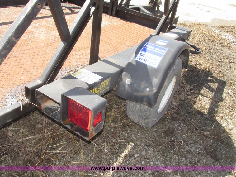 image for item H4708 2004 Bil-jax ET-2000 deck level ground loading trailer