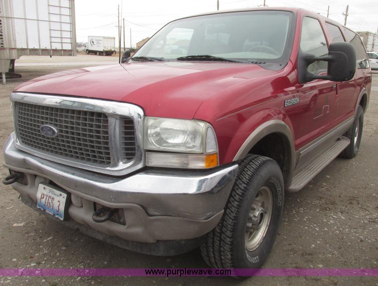 image for item H4717 2002 Ford Excursion Limited SUV