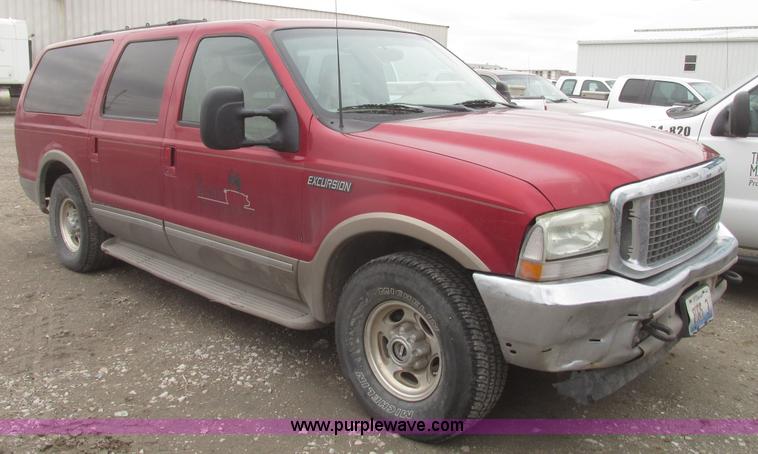 image for item H4717 2002 Ford Excursion Limited SUV