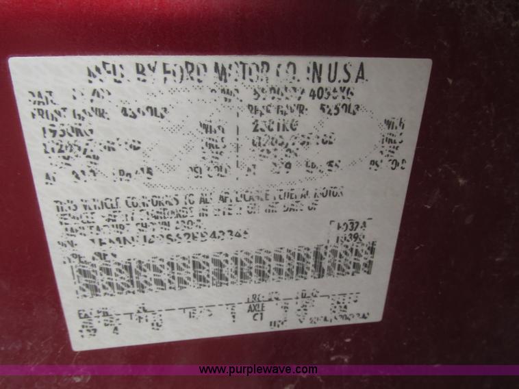 image for item H4717 2002 Ford Excursion Limited SUV