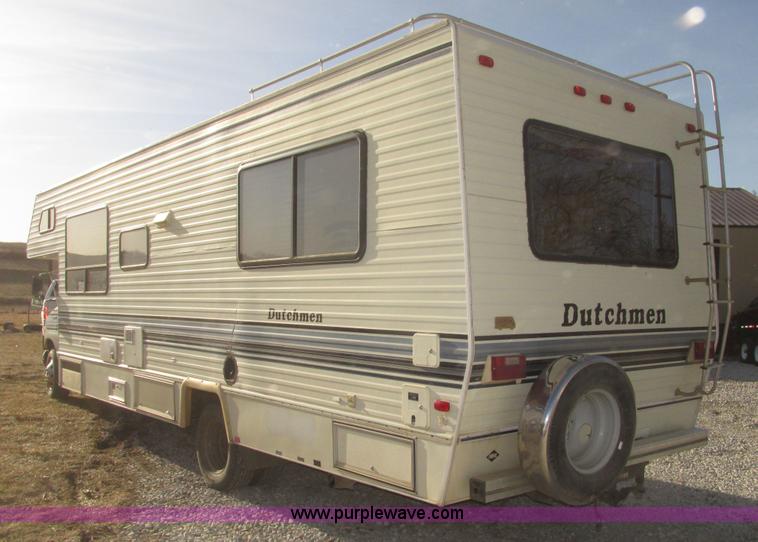 image for item H4735 1993 Ford Econoline E350 Dutchman 30' RV