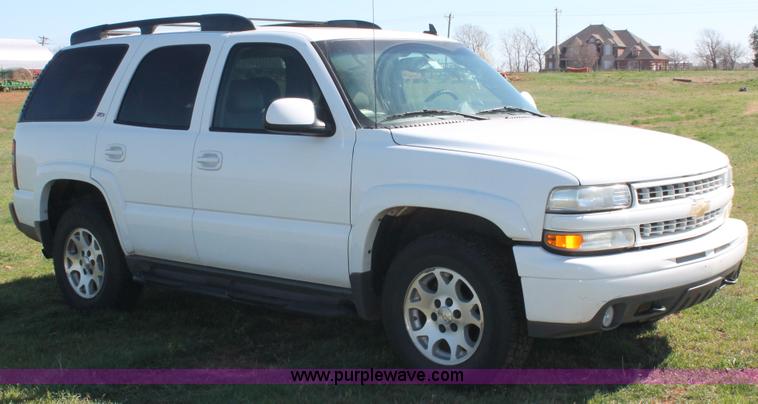 image for item H5875 2006 Chevrolet Tahoe Z71 SUV